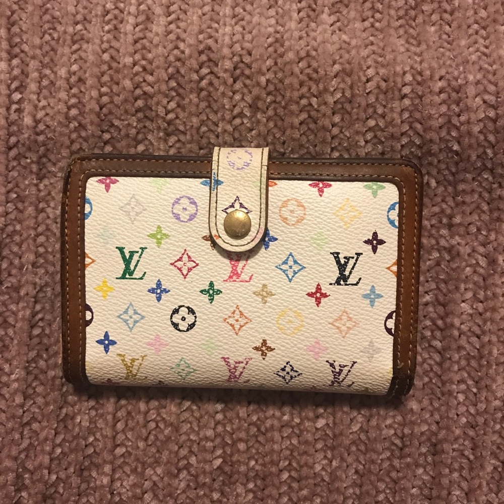 Louis Vuitton Multicolor Monogram Viennois  Wallet